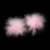 N250 - Fluffy Nipple Covers - Pink