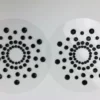 N280 - Diamonte Nipple Sticker - Black