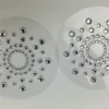 N280 - Diamonte Nipple Sticker - Silver