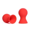 N301 - Silicon Nipple Suction Cups - Red