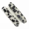 Handcuff Fur - S, Leopard White