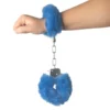 Fluffy Cuffs - Standard, Cobalt