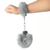 Fluffy Cuffs - Standard, Silver Fox