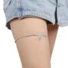 J109 - Diamonte Dragon Fly Leg Garter