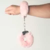 Large Fluffy Cuffs - Standard, Blossom
