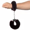 Large Fluffy Cuffs - Grape