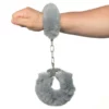 Large Fluffy Cuffs - Silver Fox